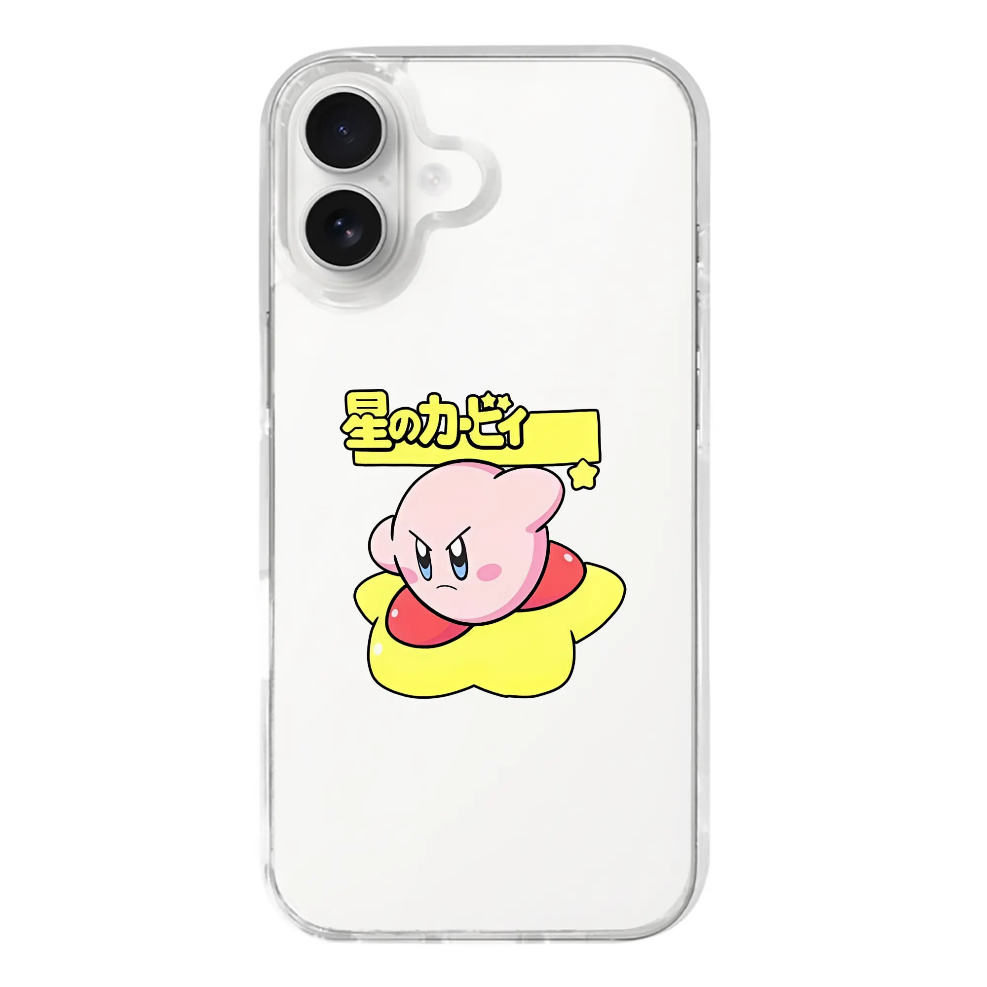 星のカービィ グッズ カービィ - iPhone 17シリーズ 透明スマホケース – 薄型・耐衝撃・精密フィット保護カバー